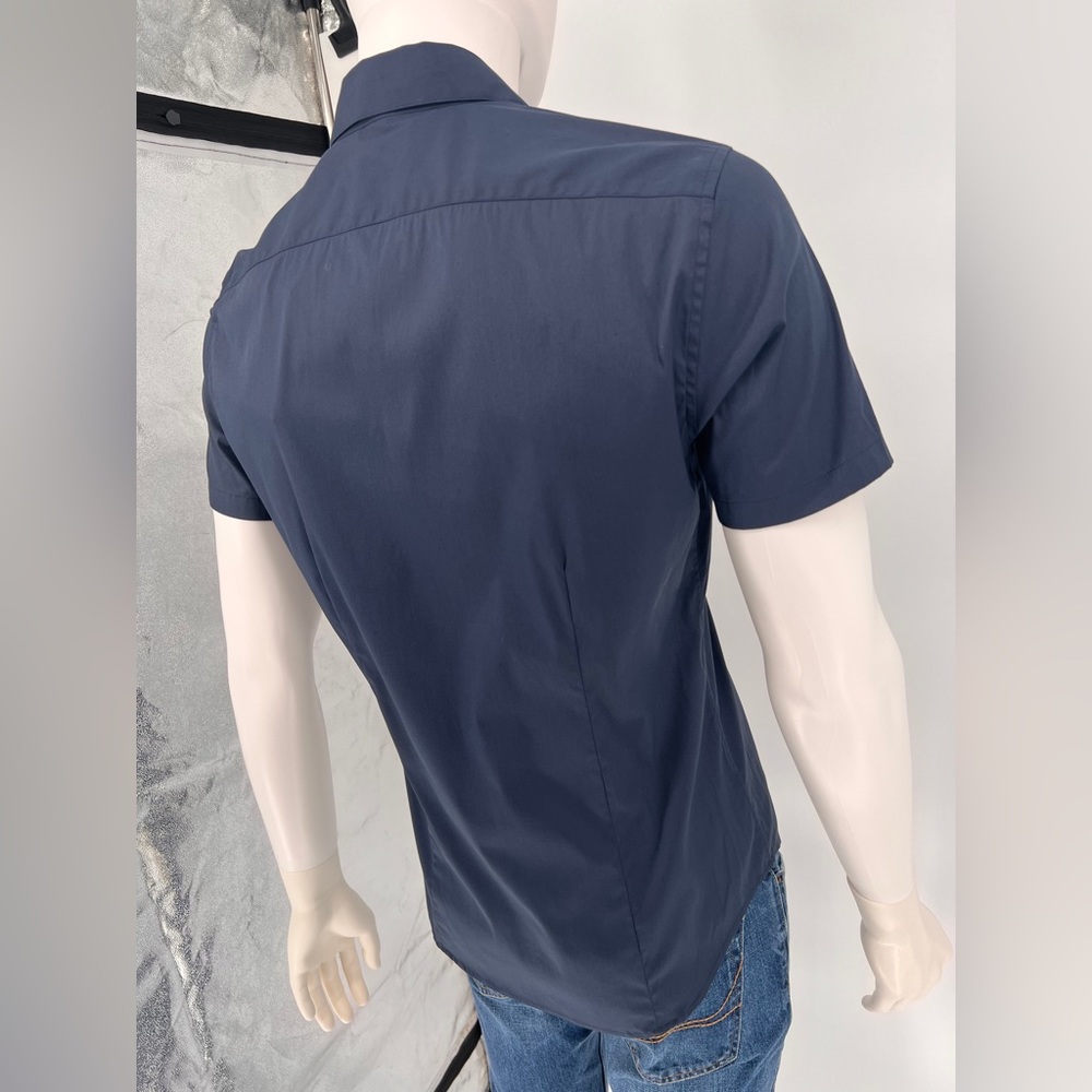 NWT Theory Sylvain Short Sleeve Shirt - Picture 10 of 14